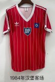 Retro Hamburger SV Away  Fans 1:1 Quality Soccer Jersey 1984