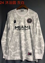 Inter Miami Long sleeve Special edition pale  Fans  1:1 Quality Soccer Jersey   24-25