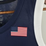 USA Los Angeles Lakers Blue #6 JAMES 1:1 Quality NBA Jerseys  2024 Olympic Games