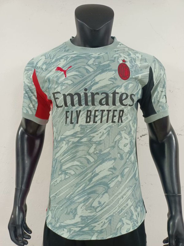 AC Milan fourth away player 1:1 Quality Soccer Jersey  25-26