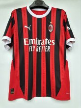 AC Milan  Home  Fans  1:1 Quality Soccer Jersey  24-25