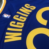 Golden State Warriors Blue V-Neck  #22  WIGGINS 1:1 Quality NBA Season Jerseys 2020
