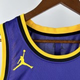Los Angeles Lakers  Jordan  #4 KNECHT  1:1 Quality NBA Jerseys  2023