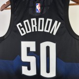 Denver Nuggets Black City Edition  #50 GOROON 1:1 Quality NBA  Season Jerseys 2024