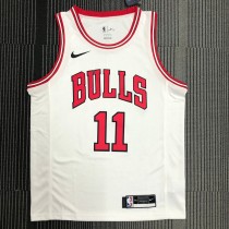 Chicago Bulls While #11 DEROZAN 1:1 Quality NBA  Season Jerseys