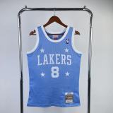 Los Angeles Lakers Retro Kobe #8 BRYANT Blue  NBA Jersey 2003-2004