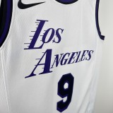 Los Angeles Lakers  City Edition White #9 JAMES JR.1:1 Quality NBA Season Jerseys  2023