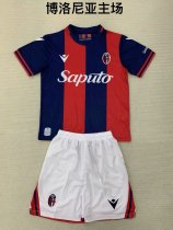 Bologna home kids 1:1 Quality Soccer Jersey  24-25