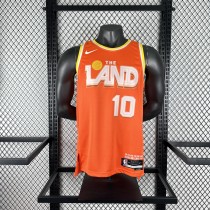 Cleveland Cavaliers Orange City Edition #10 GARLAND 1:1 Quality NBA  Season Jerseys 2026