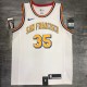 Golden State Warriors White San Francisco #35 DURANT 1:1 Quality NBA Season Jerseys