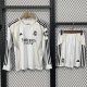 Real Madrid Home Long  With Pants Sets  Fans  1:1 Quality Soccer Jersey    25-26
