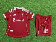 Liverpool Player Home Kids 1:1 Quality Soccer Jersey   25-26