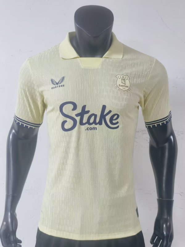 Everton Away Player 1:1 Quality Soccer Jersey  25-26
