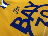 Golden State Warriors  V-neck Yellow JORDAN #30 CURRY 1:1 Quality NBA Season Jerseys 2021