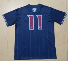Retro West Ham  iron lady  Mu Memorial No. 11 1:1 Quality Soccer Jersey   away