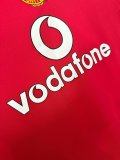 Retro Manchester United home 1:1 Quality Soccer Jersey  2005-2006