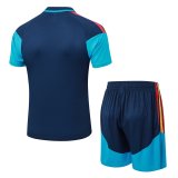 Adidas Clover  (Spain) Training Blue With Pants Sets Player 1:1 Quality Soccer Jersey  26-27（2026）