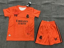Real Madrid  Y-3 orange  kids  24-25