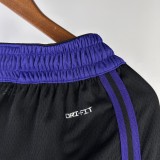 Los Angeles Lakers City Edition Black   1:1 Quality NBA Pants  2024
