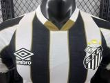 Santos away player 1:1 Quality Soccer Jersey   24-25
