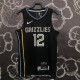 Memphis Grizzlies Honor Edition Black #12 MORANT 1:1 Quality NBA Jerseys