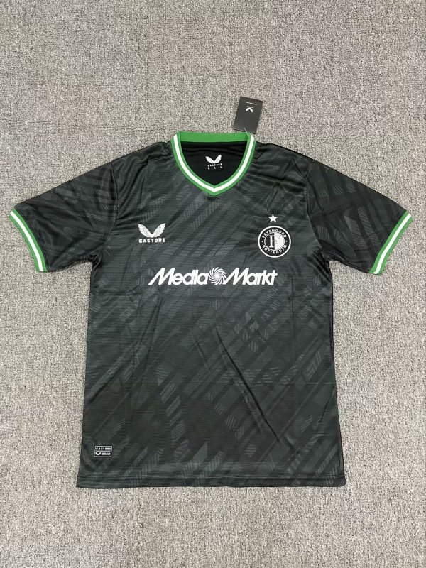 Feyenoord Rotterdam Away Fans 1:1 Quality Soccer Jersey   24-25
