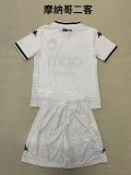 Monaco third away kids  1:1 Quality Soccer Jersey  24-25
