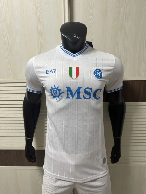 Napoli UEFA Champions League Away player  1:1 Quality Soccer Jersey  25-26