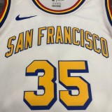 Golden State Warriors White San Francisco #35 DURANT 1:1 Quality NBA Season Jerseys