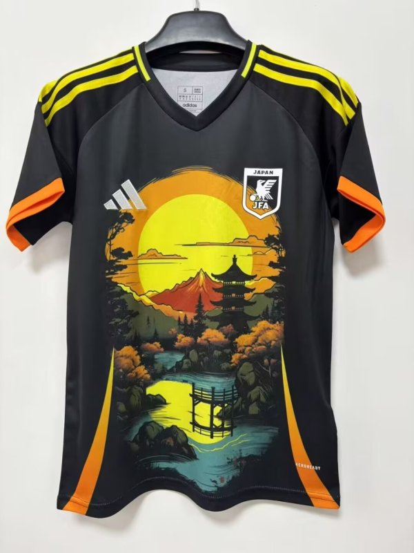 Japan  Sunset Tower Special Edition Black Fans 1:1 Quality Soccer Jersey 25-26