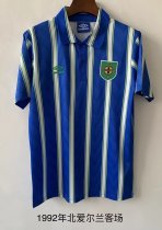 Retro Northern Ireland Away 1:1 Quality Soccer Jersey  1992