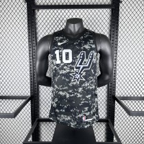 San Antonio Spurs camouflage #10 SOCHAN 1:1 Quality NBA  Season Jerseys