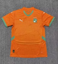 Ivory Coast home fans  1:1 Quality Soccer Jersey   24-25