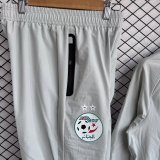 Algeria Windbreaker Sets With pants  Grey 1:1 Quality Soccer Jersey  26-27 (2026)