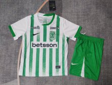 Atletico Nacional home kids  1:1 Quality Soccer Jersey  25-26