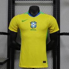 Brazil home player 1:1 Quality Soccer Jersey 25-26