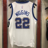Golden State Warriors White  #22 WIGGINS 1:1 Quality NBA Season Jerseys