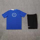 Chelsea  Training  Fans Kits  Blue  1:1 Quality Soccer Jersey 25-26 (Kids And Man )