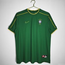 Retro Brazil Goalkeeper 1:1 Quality Soccer Jersey  1998