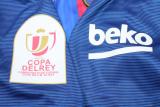 Retro Barcelona Home Long Sleeves 1:1 Quality Soccer Jersey  2017-2018
