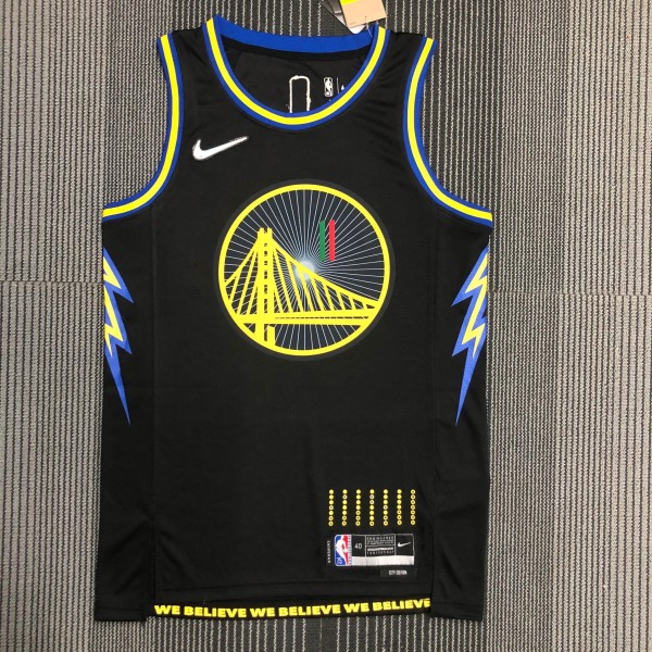 Golden State Warriors Black Mexico Retro #11 THOMPSON 1:1 Quality NBA Season Jerseys  2022