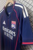 Olympique Lyonnais（OL）Away Fans    25-26  1:1 Quality Soccer Jersey