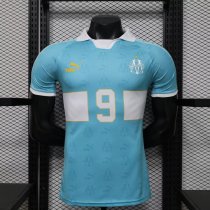Marseille Special Edition Blue  #9 Player 1:1 Quality Soccer Jersey  25-26