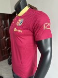 Barcelona  Training Clothes Red Player  1:1 Quality Soccer Jersey 25-26