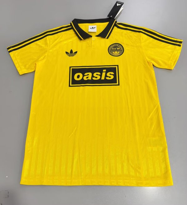Adidas Clover #25 T-shirt  Yellow Fans 1:1 Quality Soccer Jersey  25-26