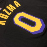 Los Angeles Lakers Latin Black#0 KUZMA  1:1 Quality NBA Season Jerseys