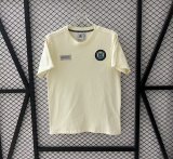 Newcastle Adidas Clover  T-shirt  beige Fans 1:1 Quality Soccer Jersey  25-26