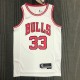 Chicago Bulls White #33 PIPPEN 1:1 Quality NBA  Season Jerseys  75 Year