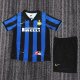 Retro Inter Milan  home Kids 1:1 Quality Soccer Jersey  1998-1999