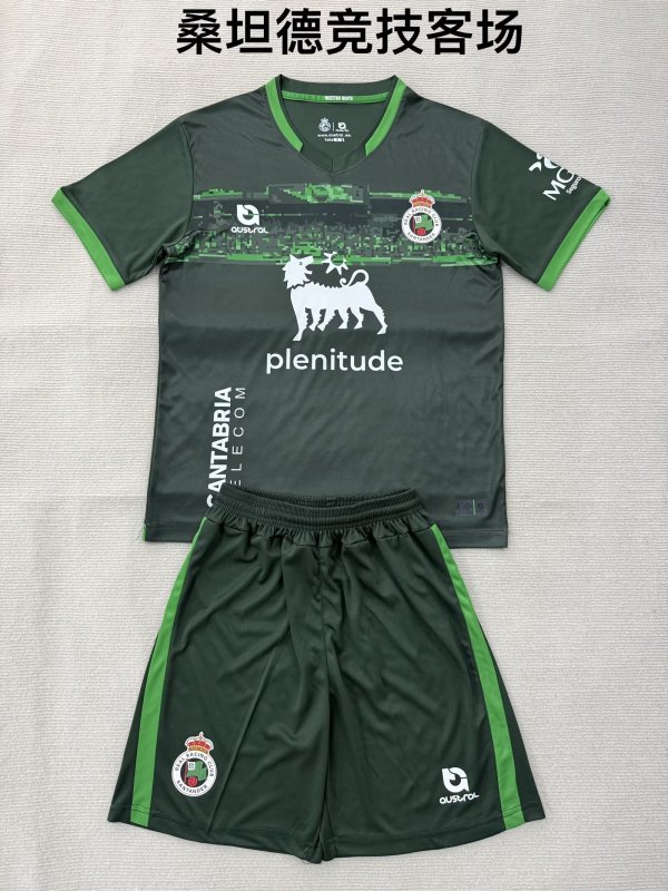 Santander Away Fans  (Kids and Man)  1:1 Quality Soccer Jersey  25-26